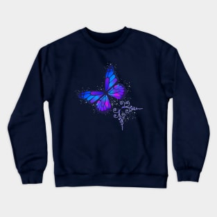 butterflies in flight Crewneck Sweatshirt